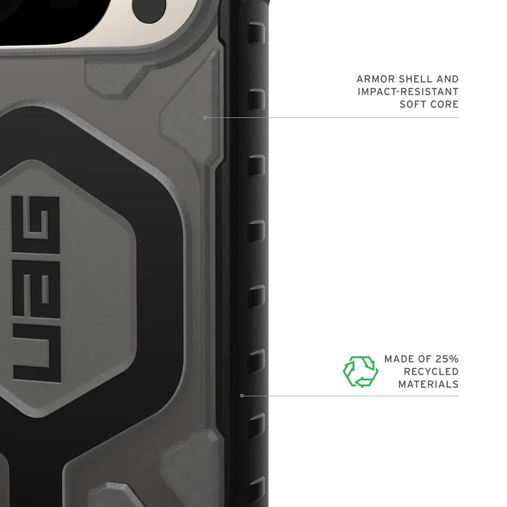 Чохол UAG для Google Pixel 10 Pro, Pathfinder Clear MagSafe, Ash