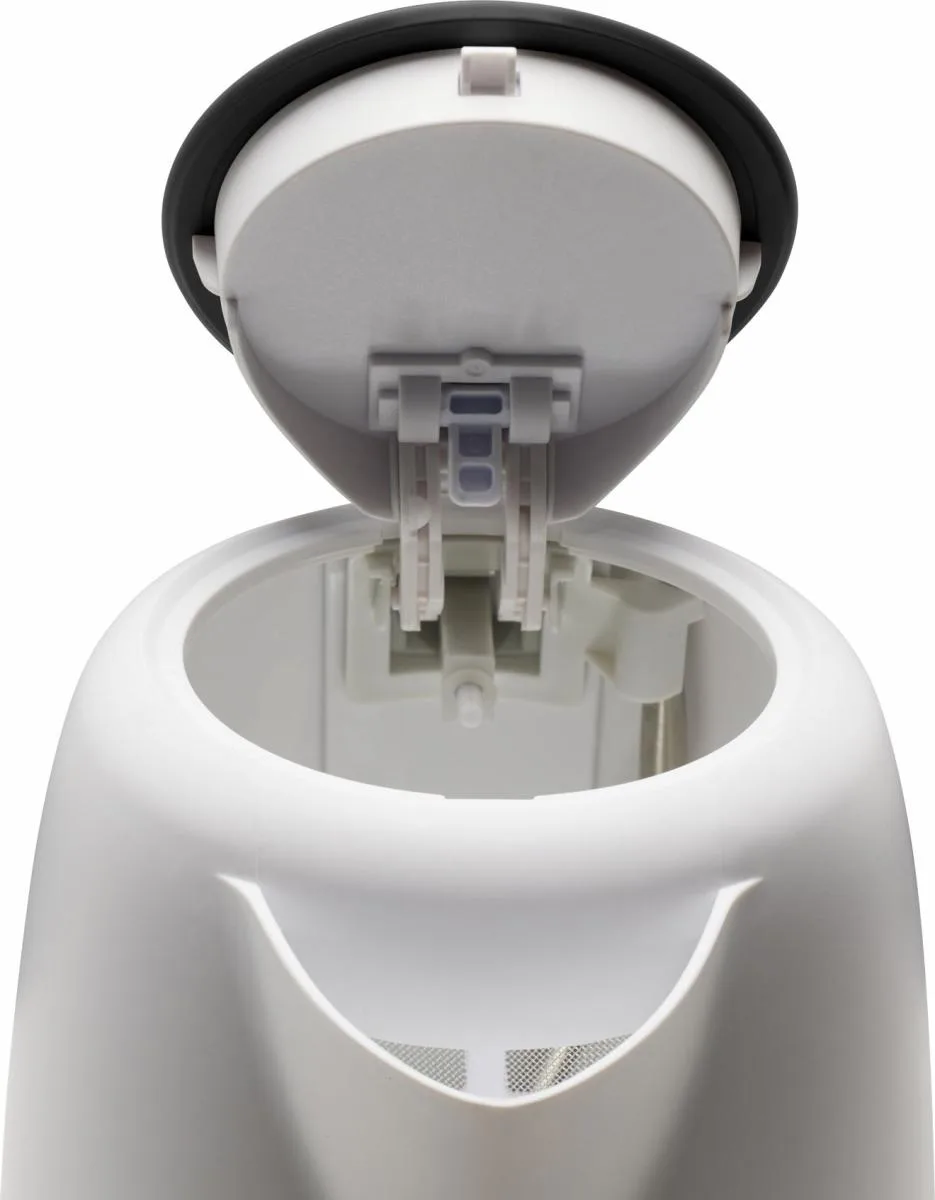 Електричний чайник Gorenje 1.7 л, контроль Strix, пластиковий корпус, білий.