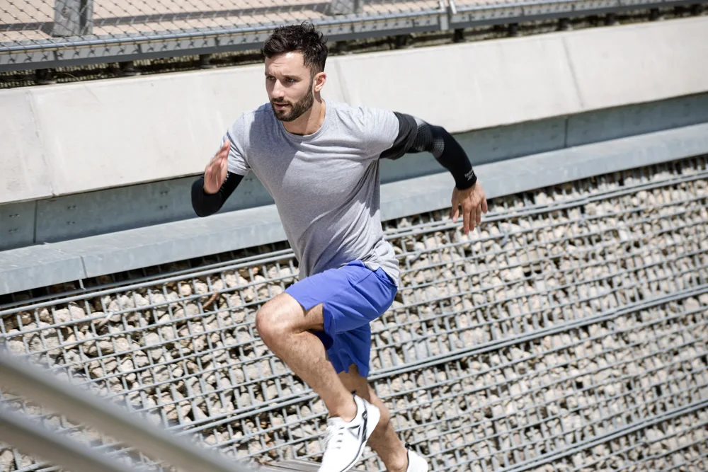 Компресійні рукава Reebok поліестер еластан L чорний