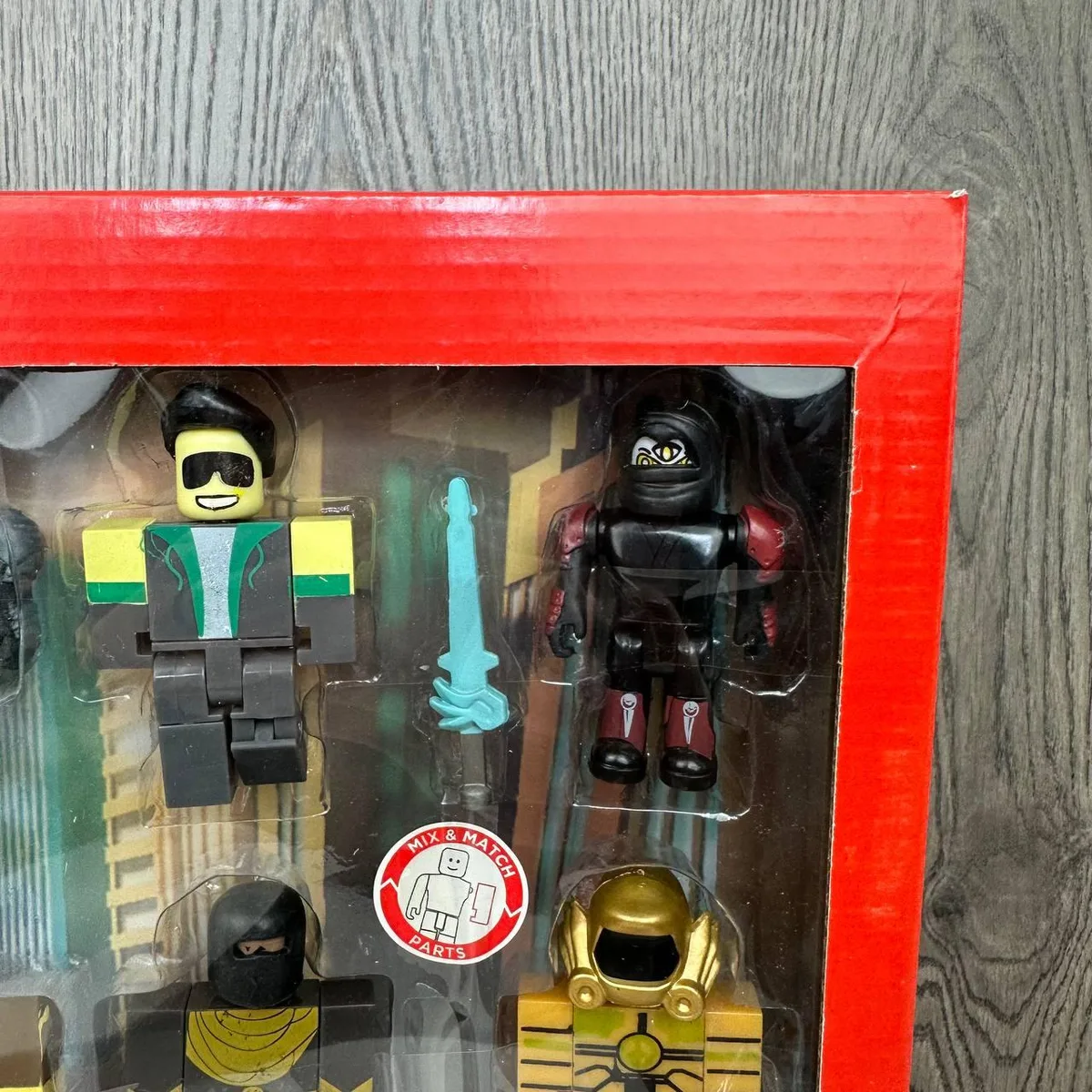 Игровые фигурки 12 шт Roblox 7,5 см пластик разноцветные
