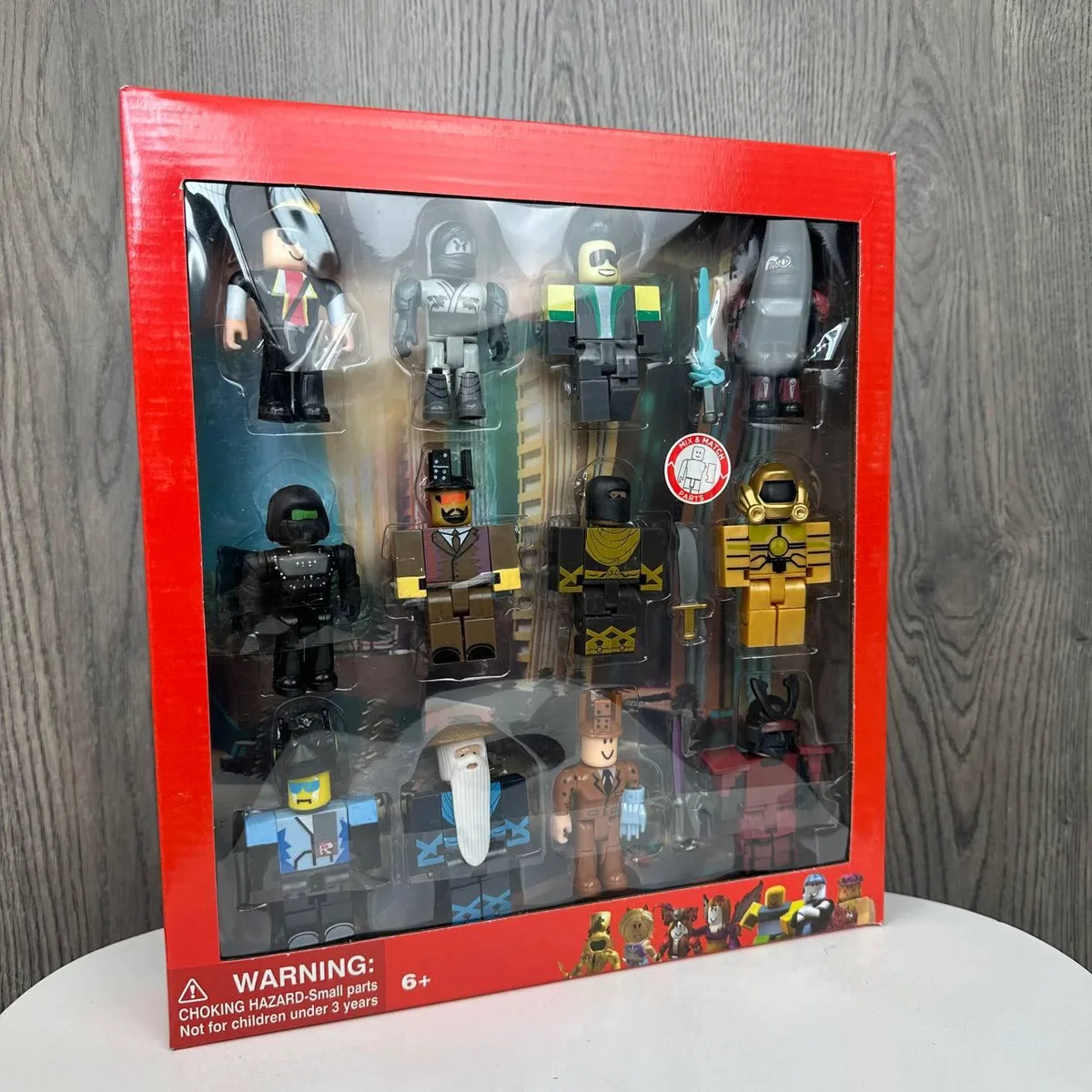 Игровые фигурки 12 шт Roblox 7,5 см пластик разноцветные