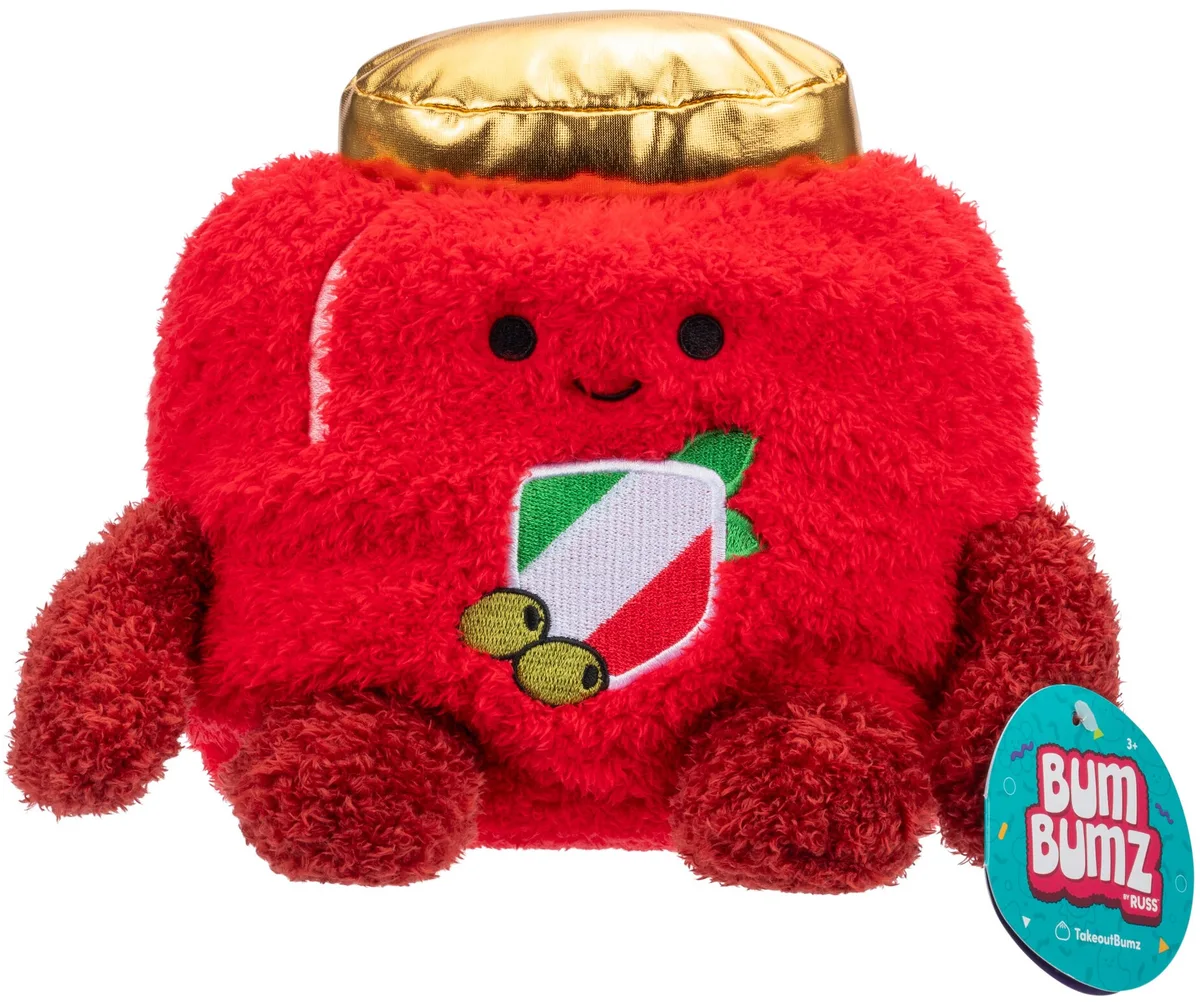 М'яка ігрaшка BumBumz TakeoutBumz Банка з Червоним Соусом Серафіна, 19см