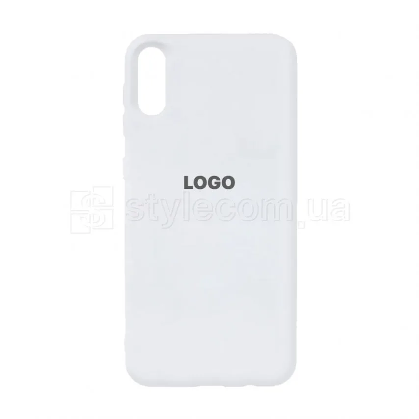 Чохол Silicone Case Samsung силіконовий білий для Galaxy A02/A022 2021