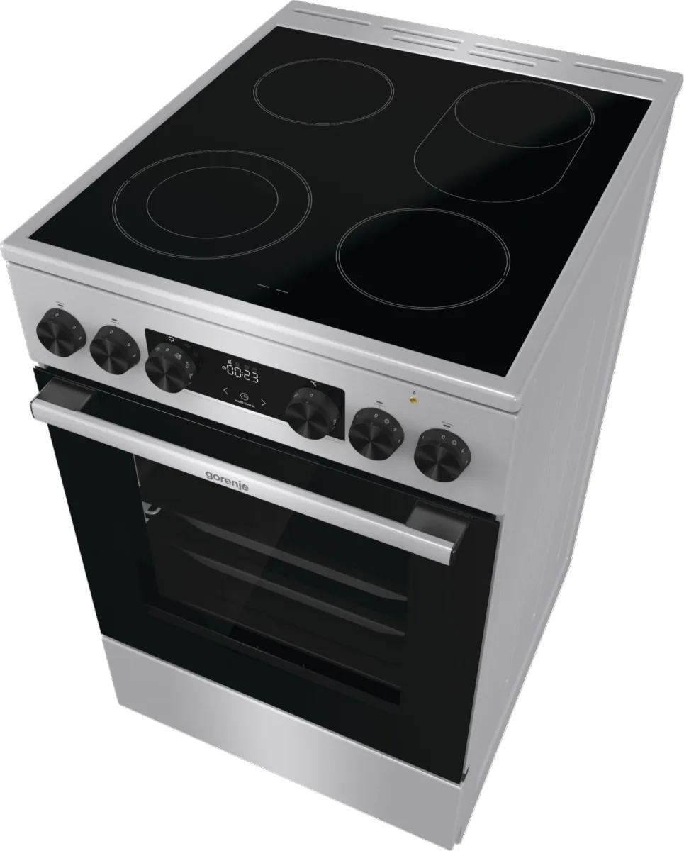 Плита Gorenje електрична склокерамічна 70л 50х60 см нержавіюча сталь