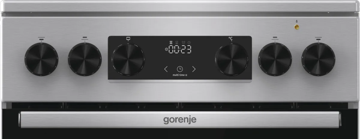 Плита Gorenje електрична склокерамічна 70л 50х60 см нержавіюча сталь