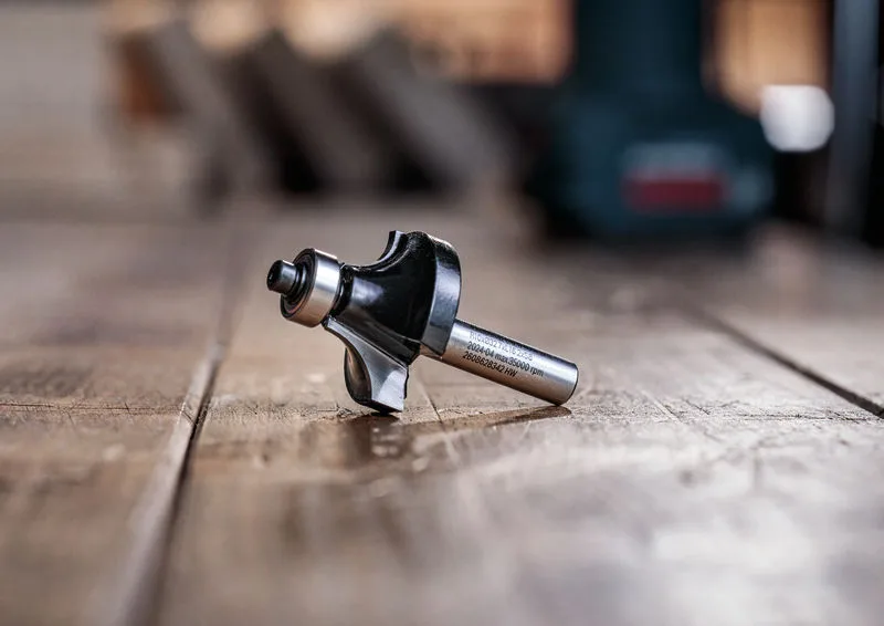 Фреза карнизна Bosch Professional 24,7 мм для заокруглення кромок деревини та абразивних матеріалів