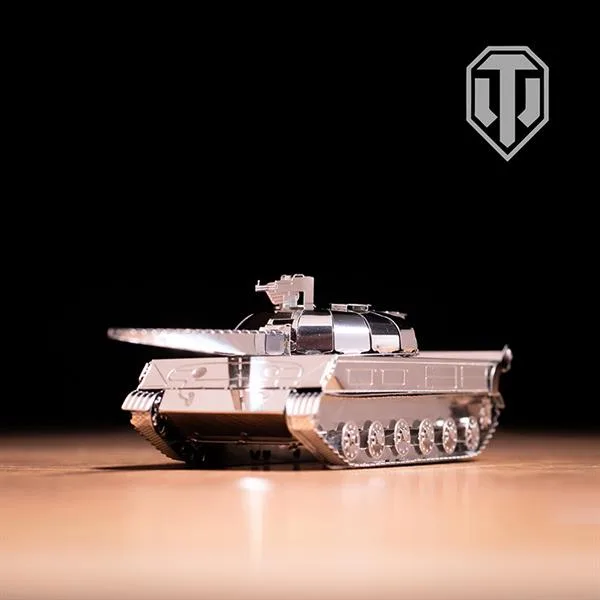 Колекційна модель-конструктор Metal Time 17х19 см металевий танк World of Tanks