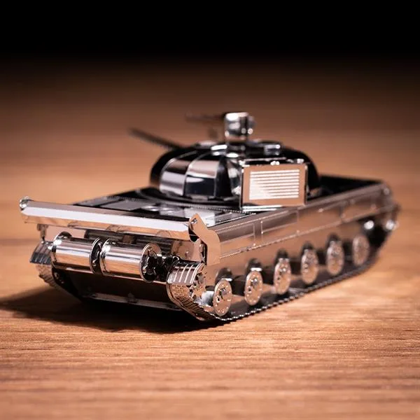 Колекційна модель-конструктор Metal Time 17х19 см металевий танк World of Tanks