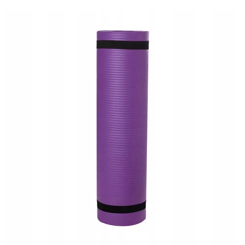 Килимок для йоги Active Point NBR 180х61х1 см Фіолетовий