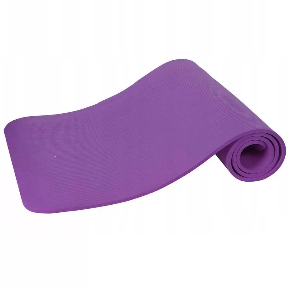 Килимок для йоги Active Point NBR 180х61х1 см Фіолетовий