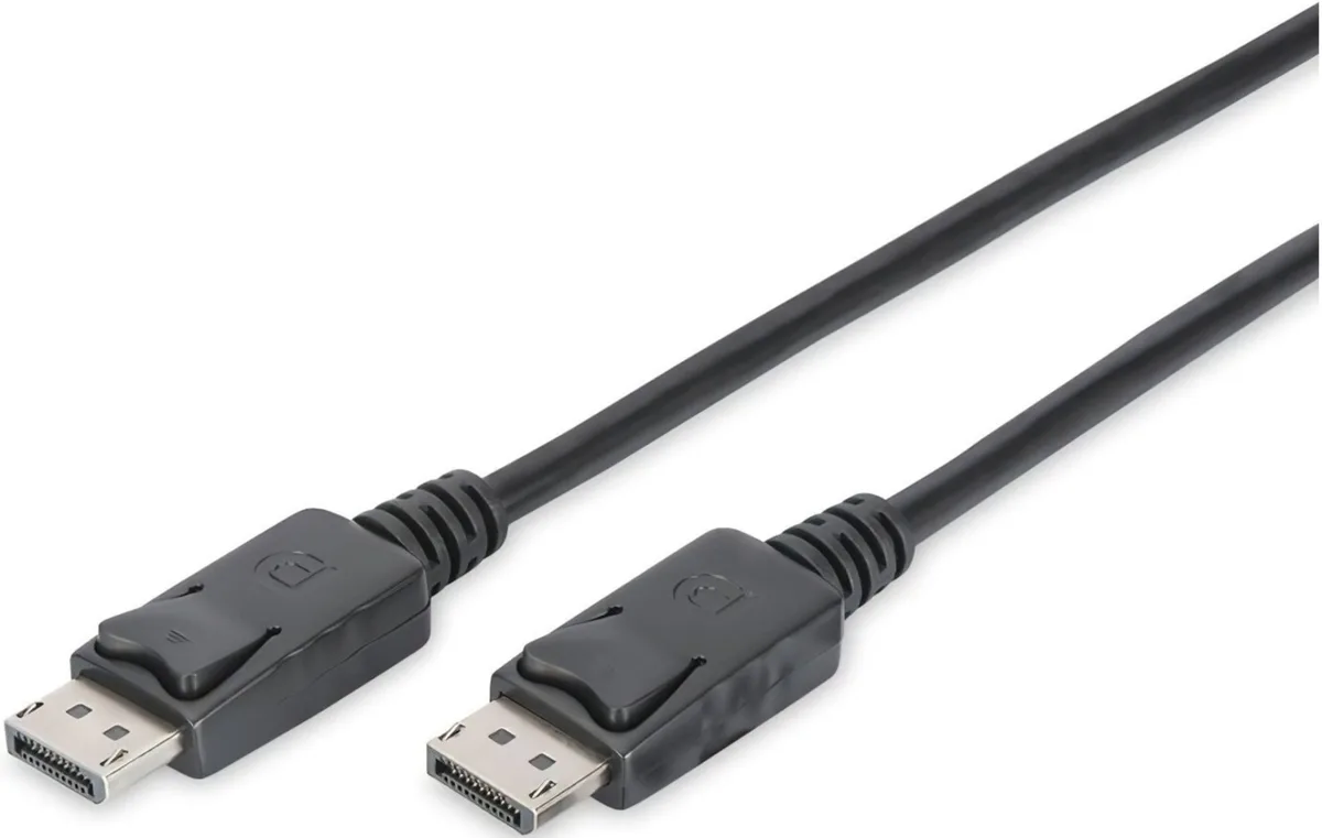 Кабель DIGITUS DisplayPort (M/M), 5м, чорний