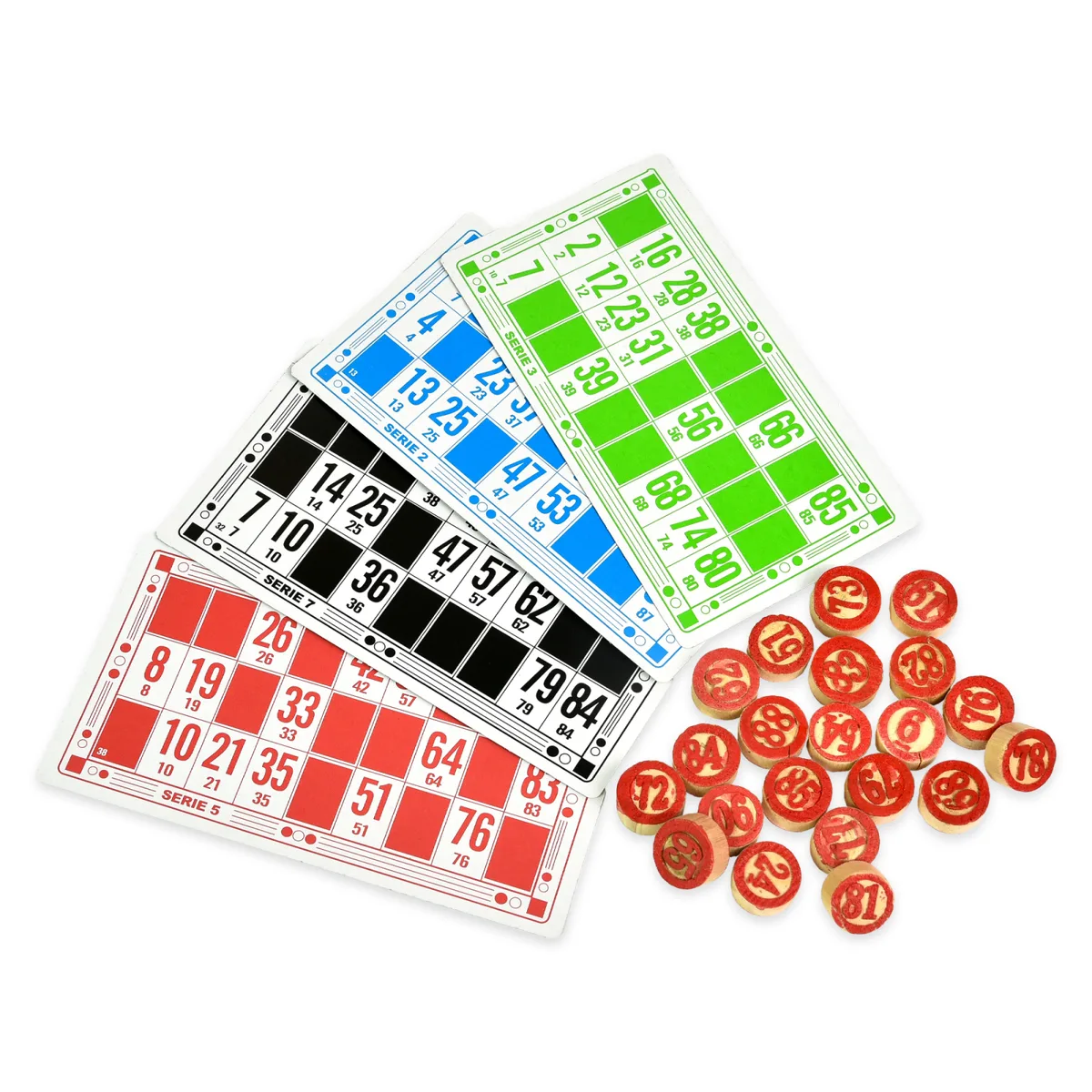 Настільна гра Лото BinGo для дітей від 5 років 2-6 гравців картонна 24,6х18,3х5,5 см