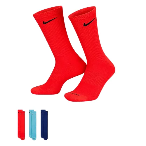 Шкарпетки NIKE бавовна 42-46 мультиколор 3 пари