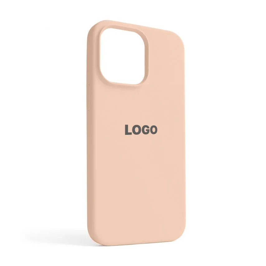 Чохол Silicone Case для Apple iPhone 14 Pro Max силікон бежевий
