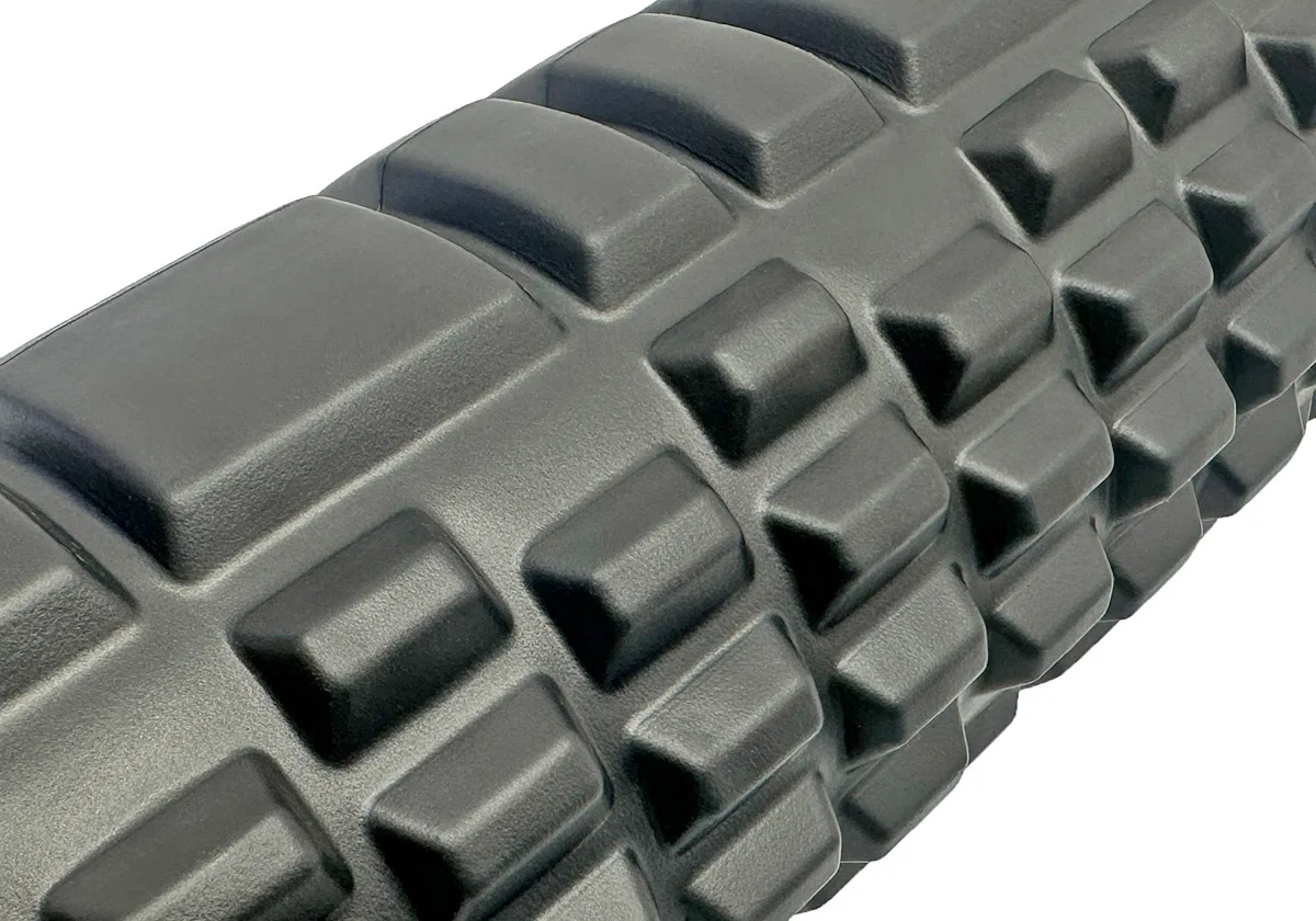 Масажний ролер EasyFit EVA 60 см чорний