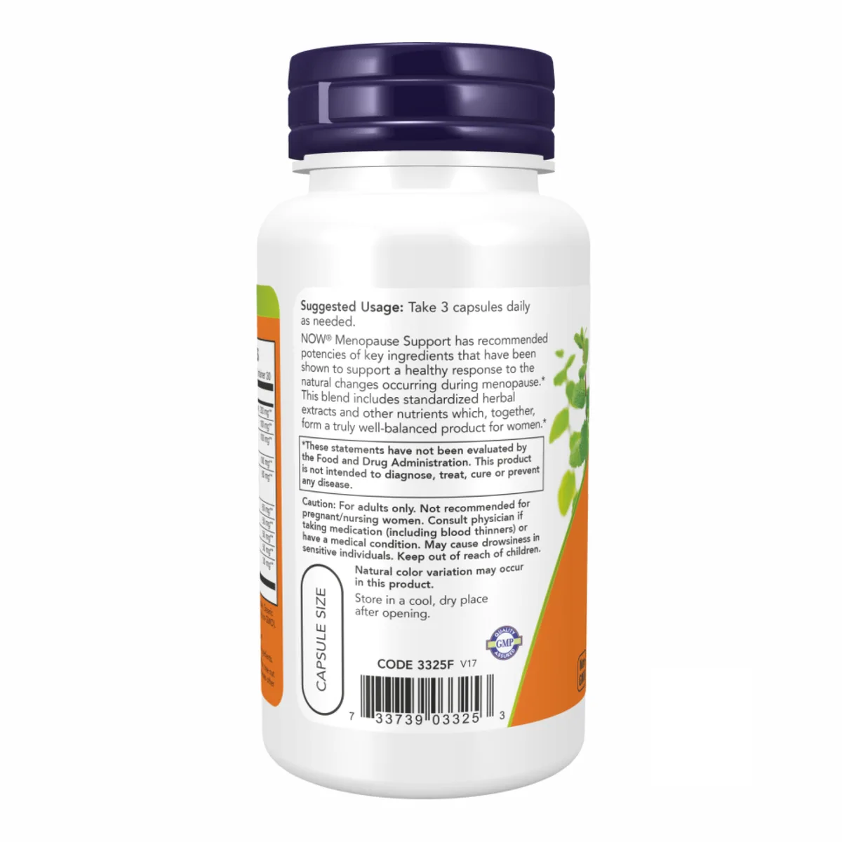 NOW Foods Menopause Support 90 vcaps травяная смесь для женщин