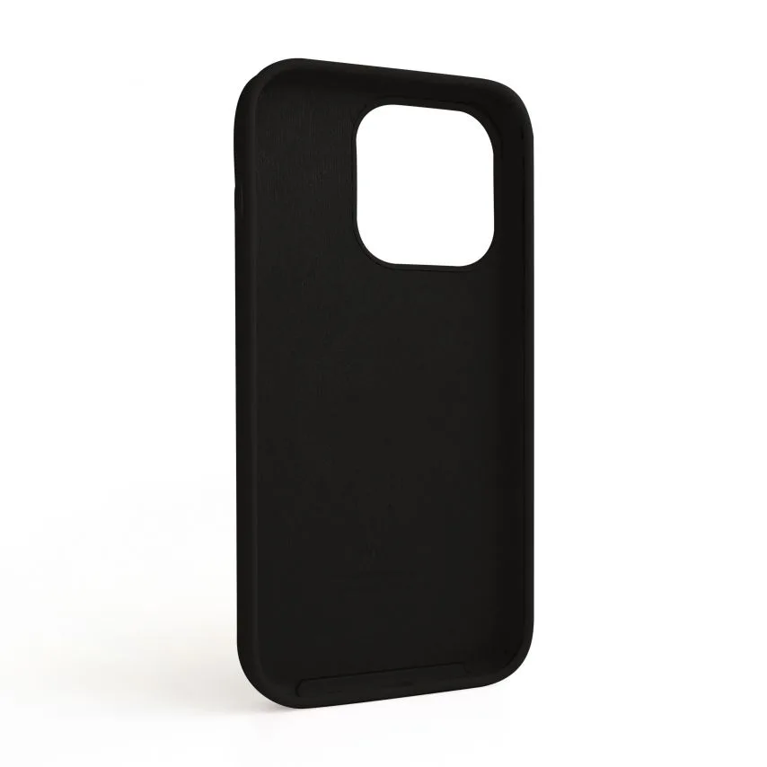 Чохол Silicone Case для Apple iPhone 14 Pro силіконовий чорний
