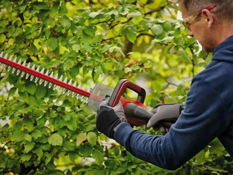 Аккумуляторный кусторез Einhell GE-CH 18/50 Li - Solo 18В PXC, 50 см, шаг реза 17 мм, вес 22 кг, без аккумулятора и зарядного устройства