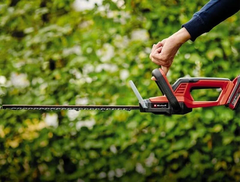 Аккумуляторный кусторез Einhell GE-CH 18/50 Li - Solo 18В PXC, 50 см, шаг реза 17 мм, вес 22 кг, без аккумулятора и зарядного устройства