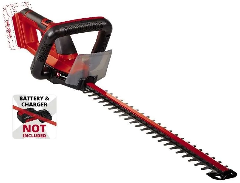 Аккумуляторный кусторез Einhell GE-CH 18/50 Li - Solo 18В PXC, 50 см, шаг реза 17 мм, вес 22 кг, без аккумулятора и зарядного устройства