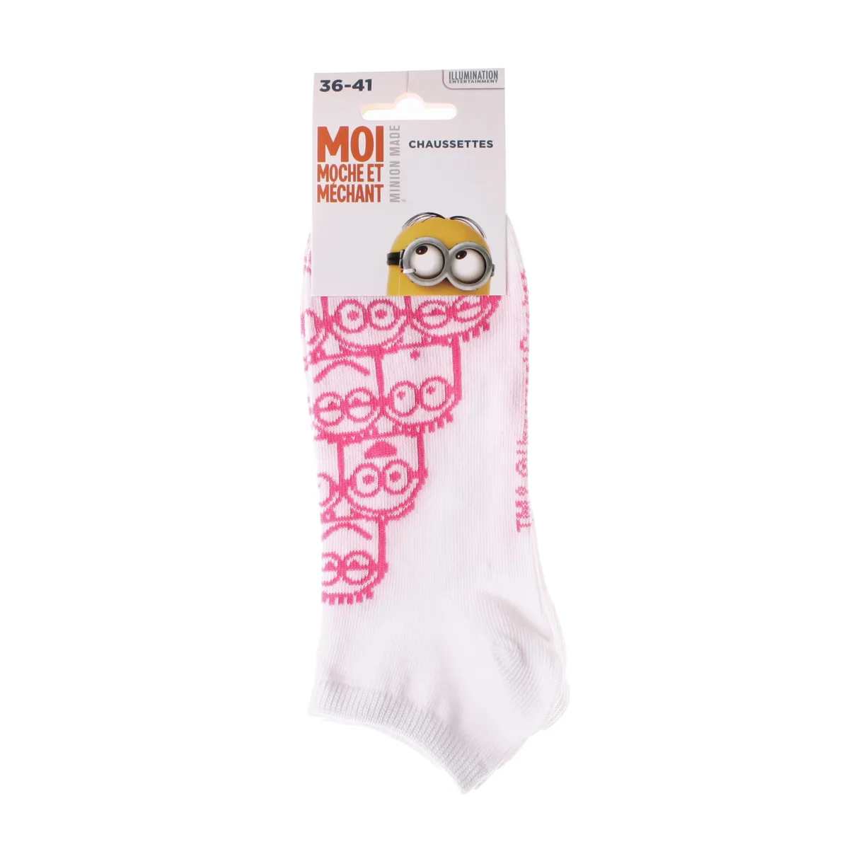 Шкарпетки MINIONS бавовна 36-41 білий
