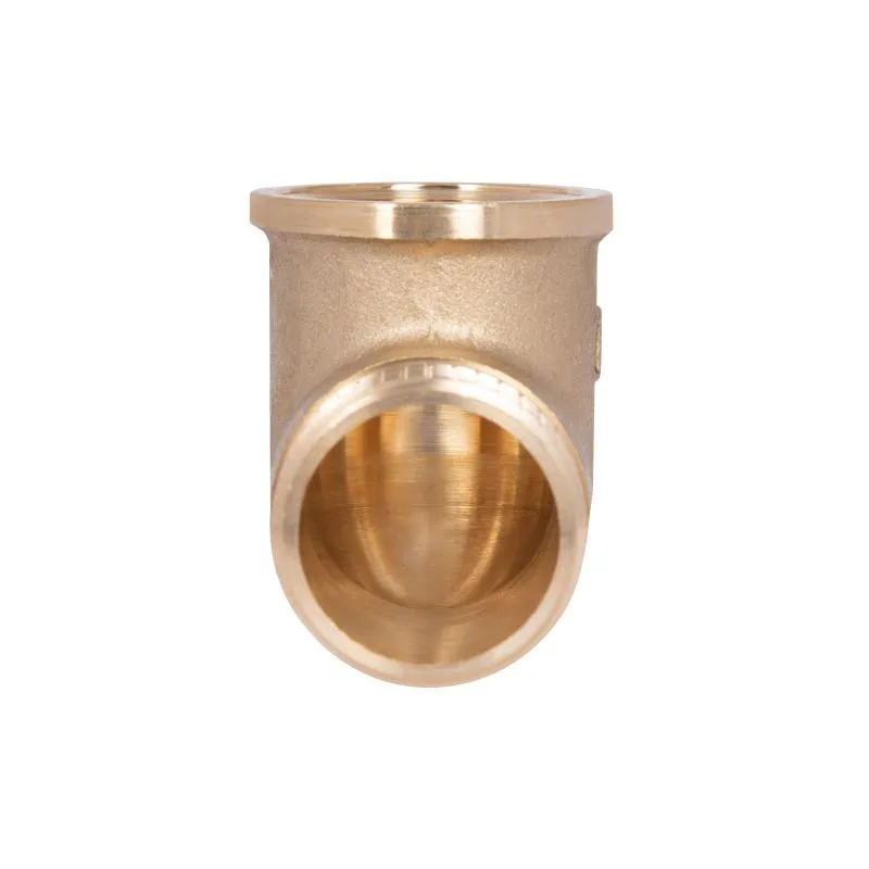 Куточок рівнопрохідний 1"x1" латунний Thermo Alliance SD42025