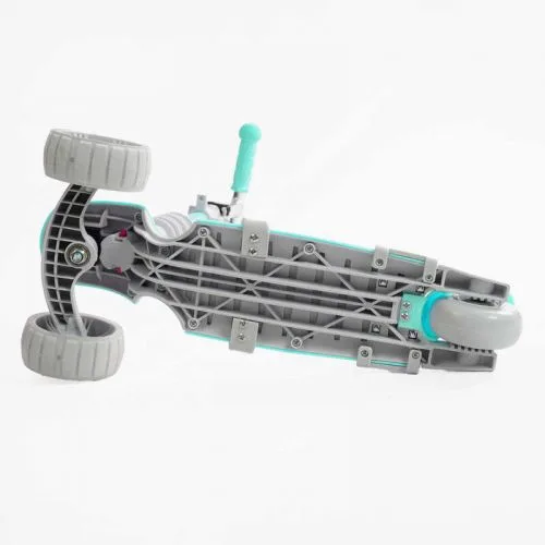 Самокат 5в1 Best Scooter с дополнительными колесами.