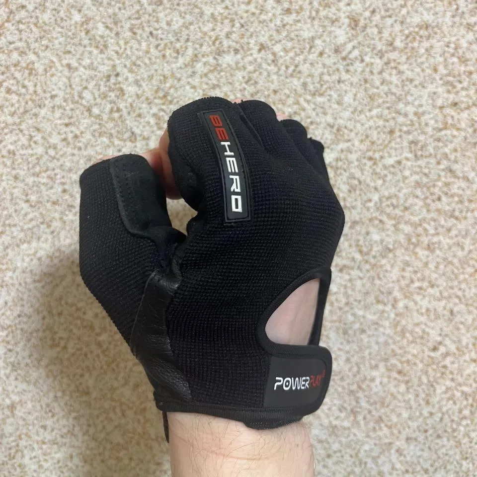 Рукавички Active Point штучна шкіра XL чорні