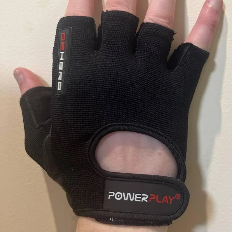Рукавички Active Point штучна шкіра XL чорні