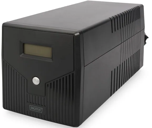Джерело безперебійного живлення Digitus 1500VA 900W LCD 4xSchuko чорний
