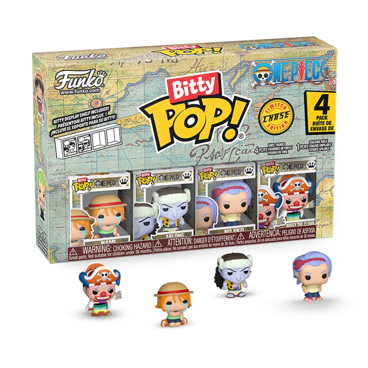 Набір ігрових фігурок Funko вініл 2,5 см Намі 4 фігурки в асортименті