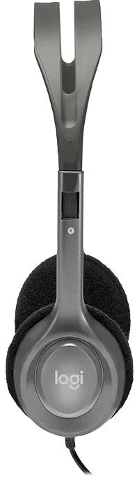 Гарнітура Logitech Дротова Накладні Пластик 1,8 м Срібляста