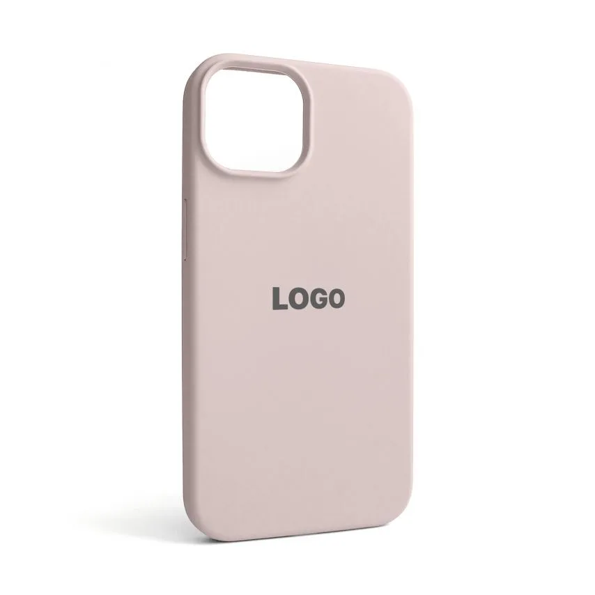 Чохол Silicone Case для Apple iPhone 14 силіконовий  сірий