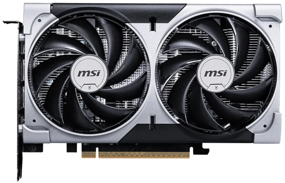Відеокарта MSI GeForce RTX 8GB GDDR7 128 біт 2 вентилятори