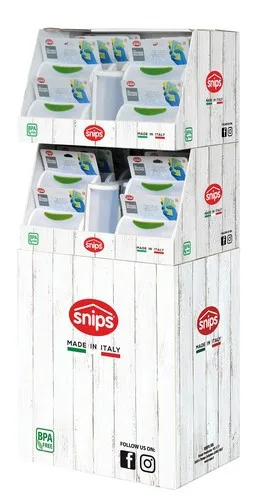 Кухонний органайзер Snips, харчовий пластик, 8х22,5х12,5 см, білий