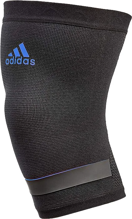 Фіксатор коліна Adidas поліамід S чорний синій