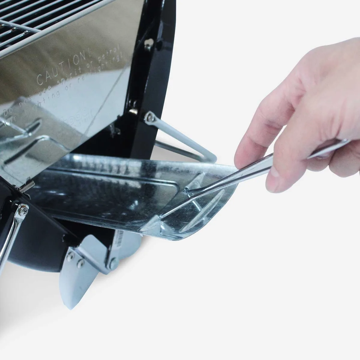 Портативний вугільний гриль O-GRILL метал 45,2х36 см чорний