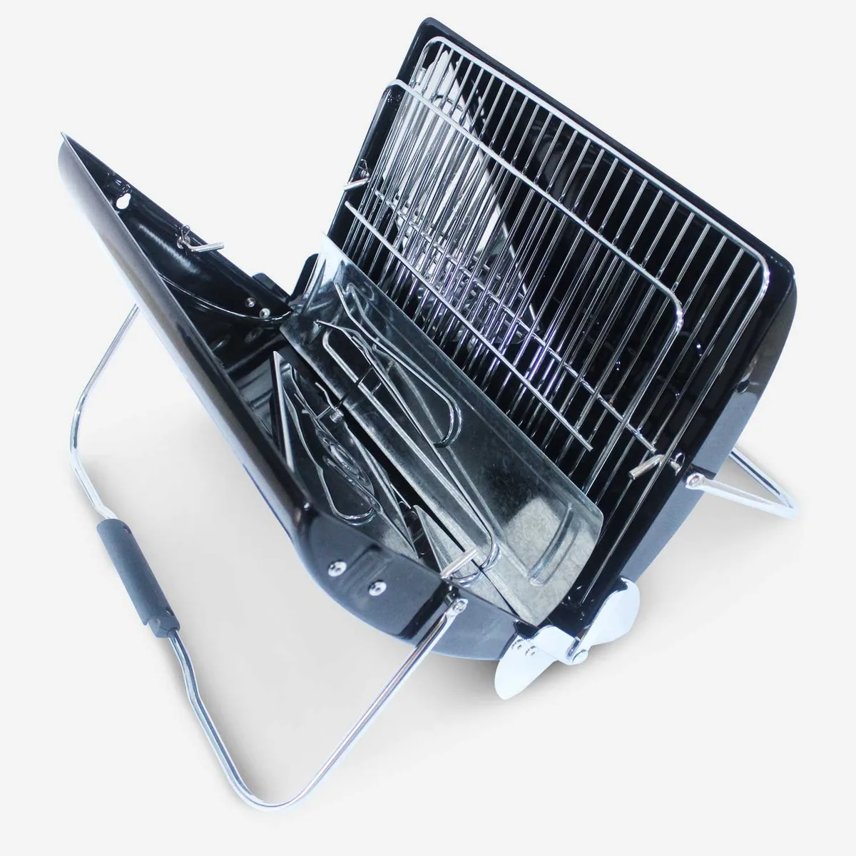 Портативний вугільний гриль O-GRILL метал 45,2х36 см чорний
