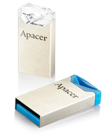 Флешка Apacer 32 ГБ USB 2.0 Метал Синя