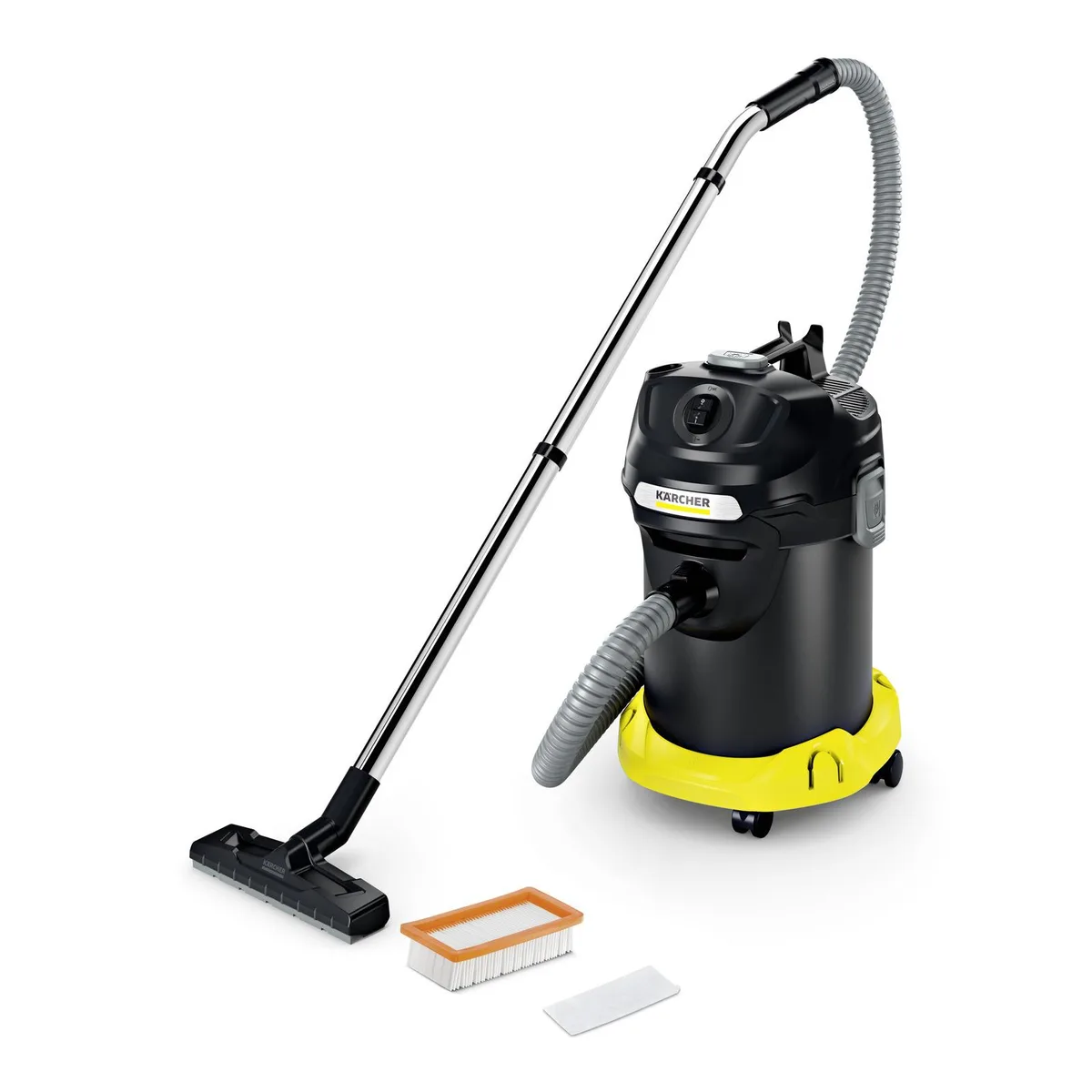 Пилосос для золи Karcher AD 4 Premium, об'єм контейнера 17 л, вага 5.3 кг.