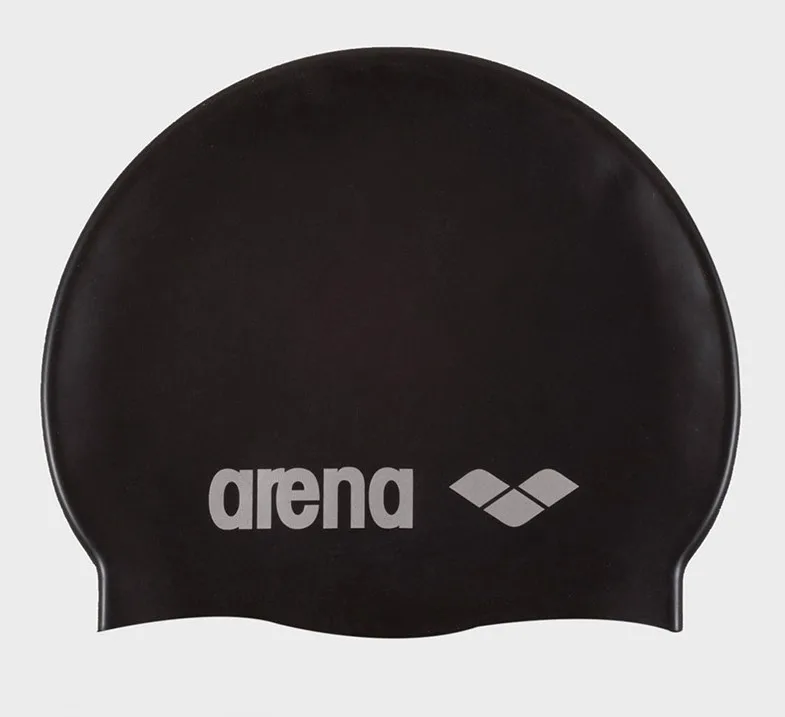 Шапка для плавания Arena силиконовая OSFM черная