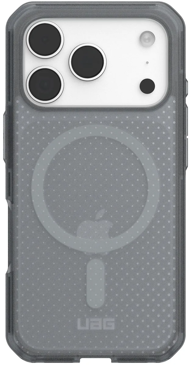 Чохол UAG для iPhone 17 Pro, Dot MagSafe, Ash
