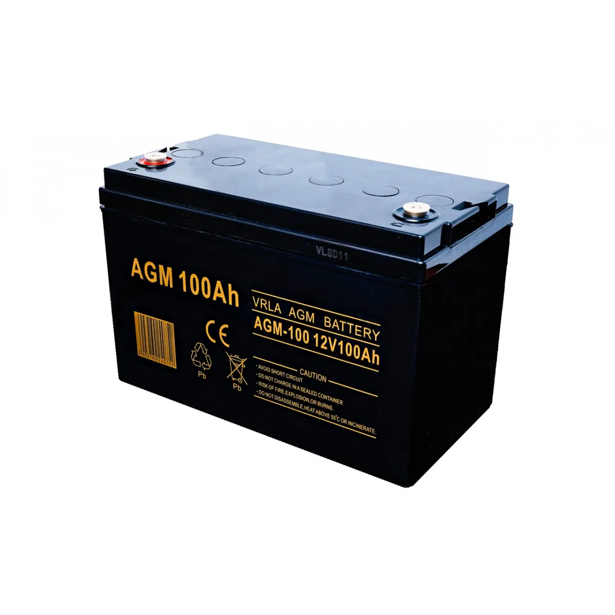 Аварійний комплект Volt Polska 500W 800W 12V 230V з акумулятором AGM 100Ah