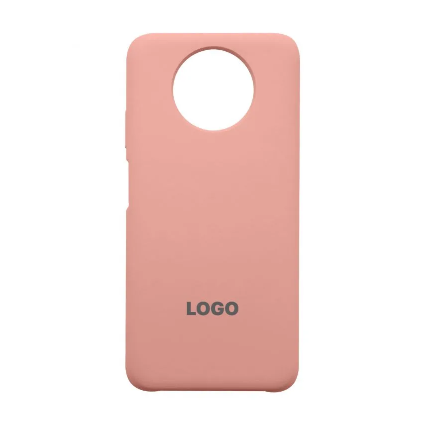 Чохол Silicone для Xiaomi силіконовий рожевий для Redmi Note 9T Redmi Note 9 5G