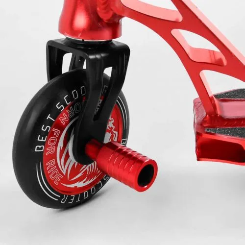Самокат трюковий Best Scooter HIC-система алюмінієвий диск та дека для трюків катання скейт самокат