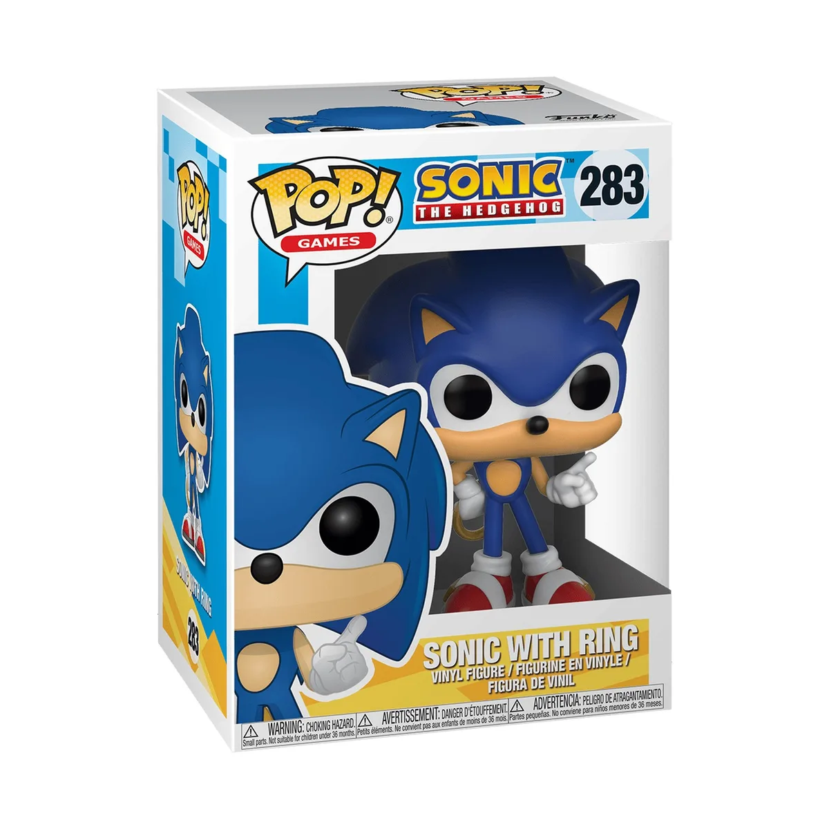 Фигурка Funko POP Games: Sonic - Соник с кольцом