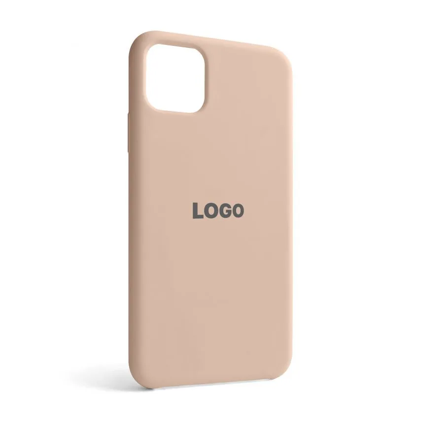Чохол Silicone Case Apple 11 Pro Max силікон бежевий