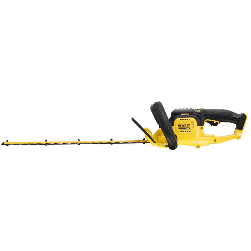 Кущоріз акумуляторний DeWalt 18 В 55 см жовтий 25 мм 2,9 кг
