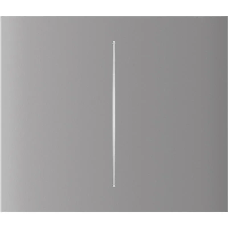 Кнопка центральна для двоклавішного вертикального вимикача Ajax CenterButton Vertical 2-gang for LightSwitch, Jeweler, бездротовий, fog