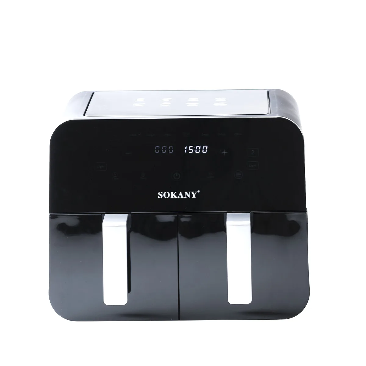 Аерофритюрниця SOKANY SK-10005 10 л сенсорна 2400 Вт пластик чорна